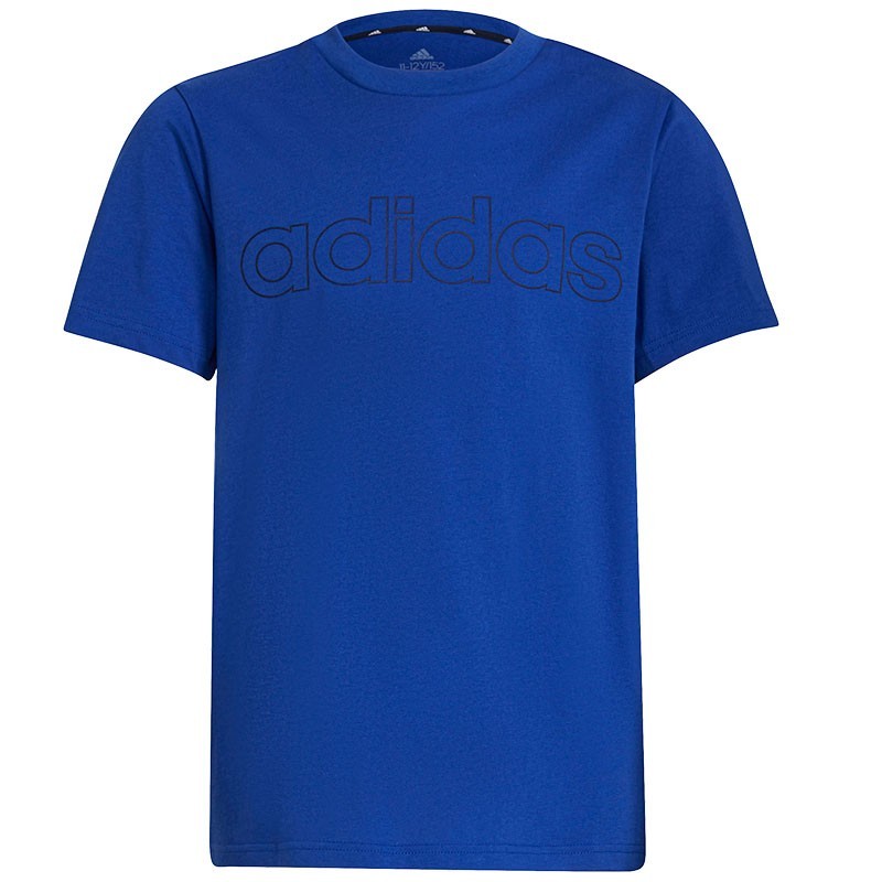 ADIDAS CAMISETA ESSENTIALS LOGO AZUL KLEIN JUNIOR