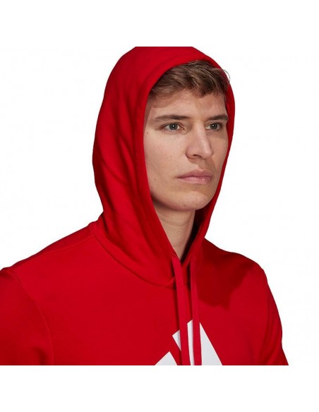 ADIDAS SUDADERA ESSENTIALS BIG LOGO ROJO HOMBRE ADIDAS SUDADERA ESSENTIALS BIG LOGO ROJO HOMBRE