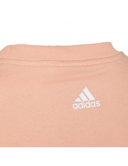 ADIDAS SUDADERA ESSENTIALS LOGO NARANJA JUNIOR
