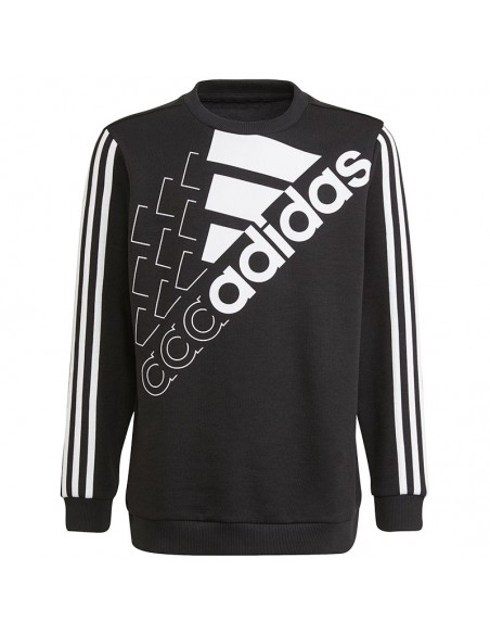ADIDAS SUDADERA ESSENTIALS LOGO NEGRO JUNIOR ADIDAS SUDADERA ESSENTIALS LOGO NEGRO JUNIOR