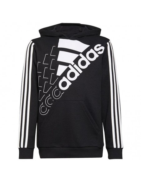 ADIDAS SUDADERA ESSENTIALS LOGO HD NEGRO JUNIOR ADIDAS SUDADERA ESSENTIALS LOGO HD NEGRO JUNIOR