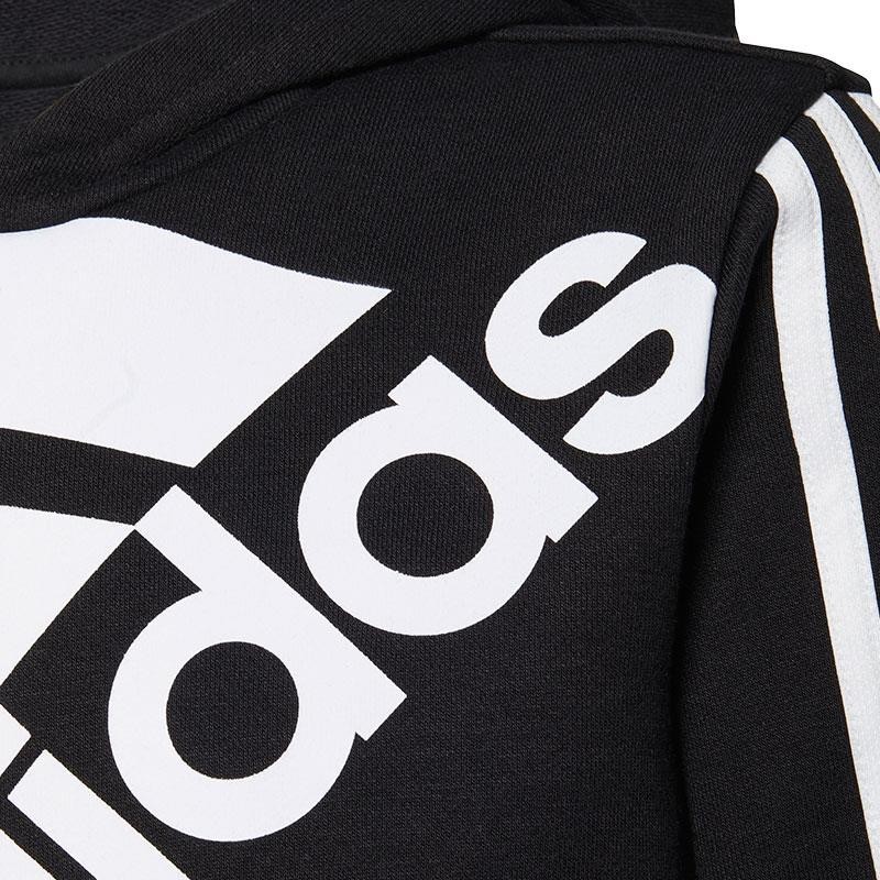 ADIDAS SUDADERA ESSENTIALS LOGO HD NEGRO JUNIOR 2