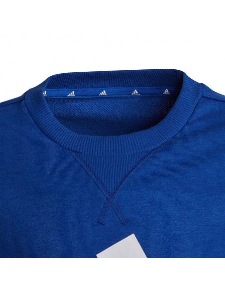 ADIDAS SUDADERA ESSENTIALS AZUL JUNIOR ADIDAS SUDADERA ESSENTIALS AZUL JUNIOR