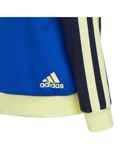 ADIDAS SUDADERA LIL STRIPE AZUL JUNIOR ADIDAS SUDADERA LIL STRIPE AZUL JUNIOR