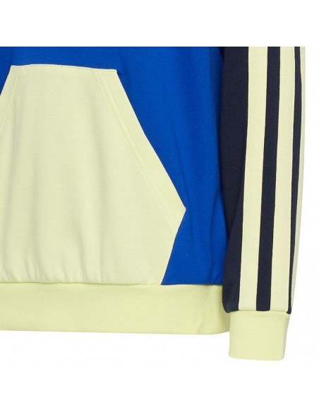 ADIDAS SUDADERA LIL STRIPE AZUL JUNIOR ADIDAS SUDADERA LIL STRIPE AZUL JUNIOR