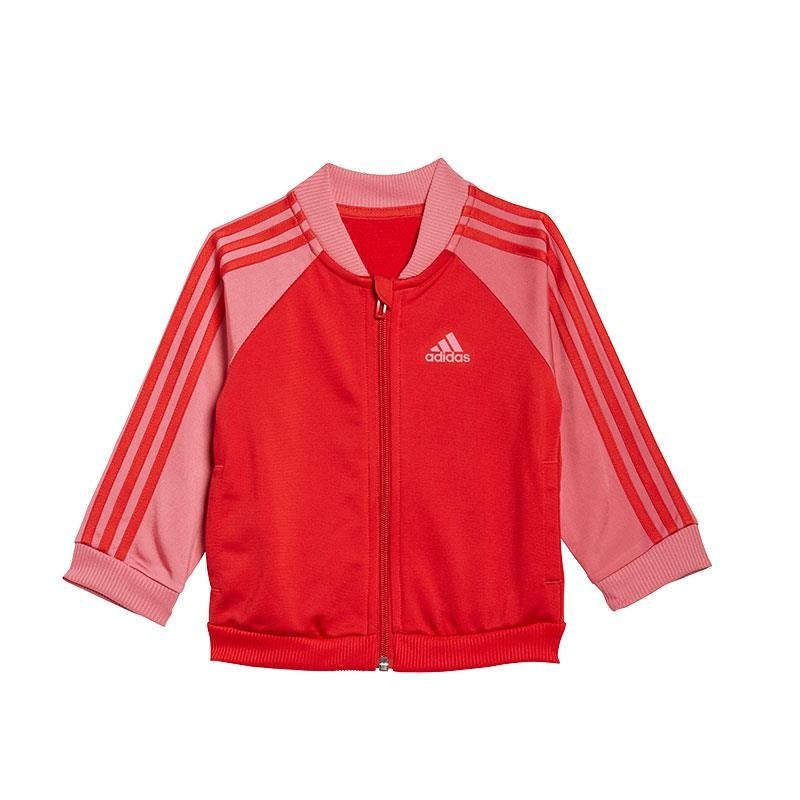 ADIDAS CHÁNDAL 3 BANDAS ROSA NIÑA 2