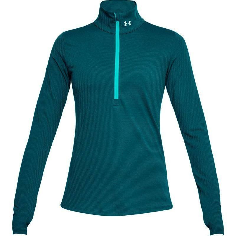 Under Camiseta Threadborne Straker Mujer | Totalsport.es MUJER TALLA XS Deporte Running Color Verde