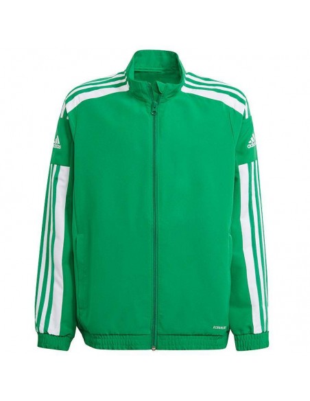 ADIDAS CHAQUETA SQUADRA 21 VERDE JUNIOR ADIDAS CHAQUETA SQUADRA 21 VERDE JUNIOR