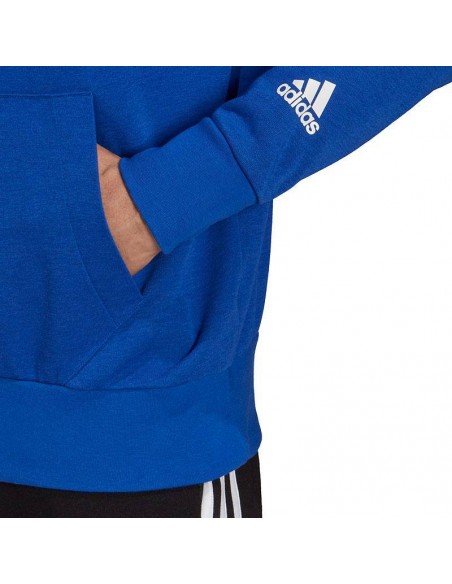 ADIDAS SUDADERA ESSENTIALS LOGO AZUL UNISEX ADIDAS SUDADERA ESSENTIALS LOGO AZUL UNISEX
