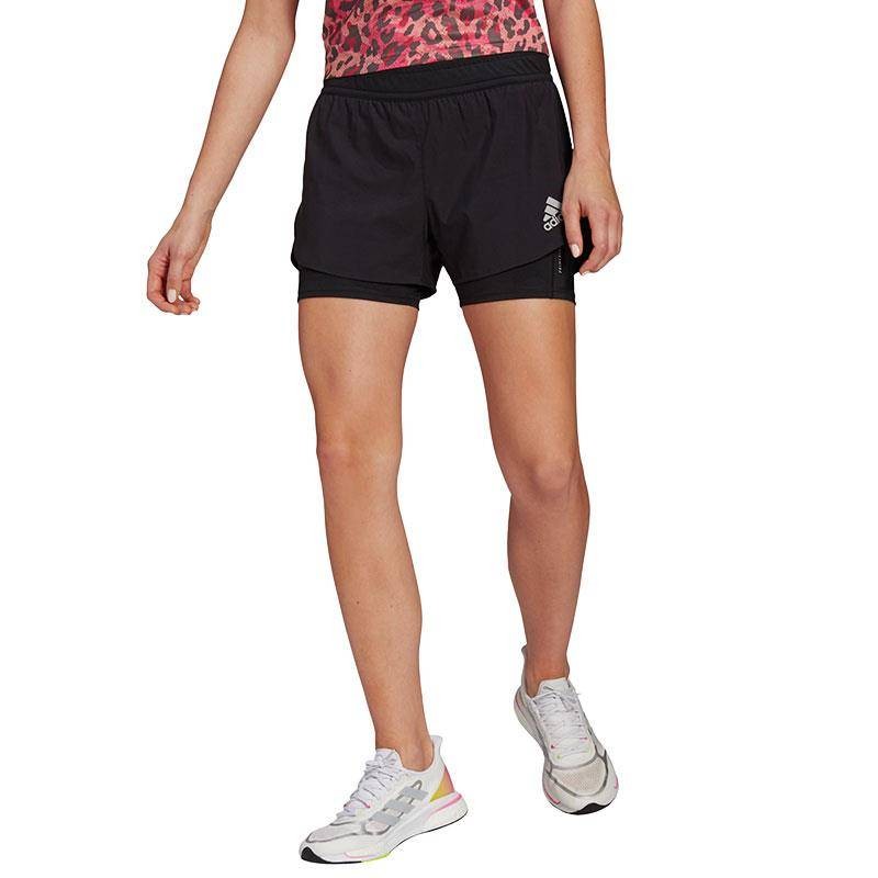 adidas Short Fast Two-In-One Negro | Totalsport.es TALLA L Color Genero MUJER Running