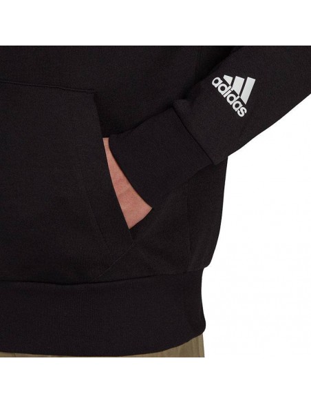 ADIDAS SUDADERA ESSENTIALS LOGO NEGRO ADIDAS SUDADERA ESSENTIALS LOGO NEGRO