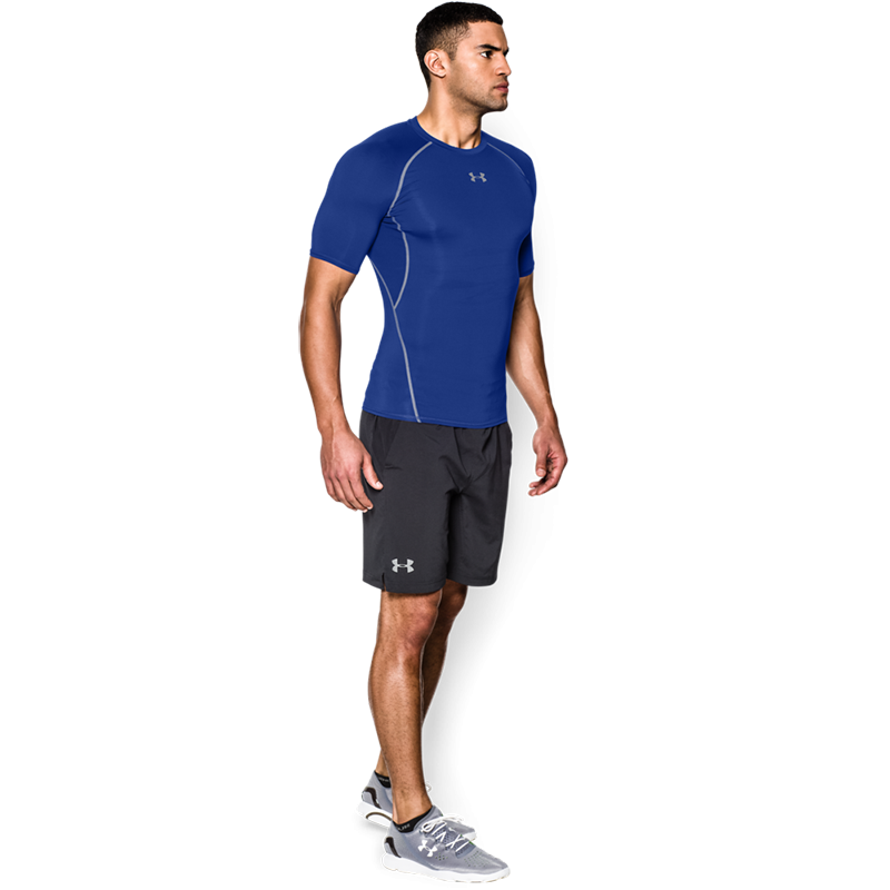 UNDER ARMOUR CAMISETA HEATGEAR AZUL HOMBRE 2