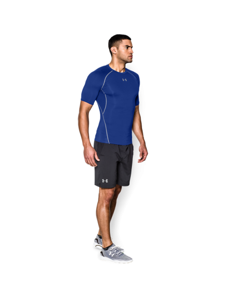 UNDER ARMOUR CAMISETA HEATGEAR AZUL HOMBRE