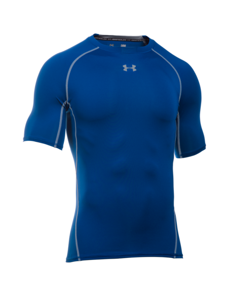 UNDER ARMOUR CAMISETA HEATGEAR AZUL HOMBRE