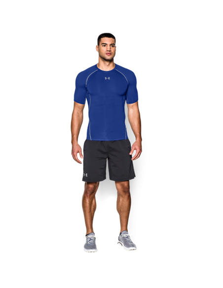 UNDER ARMOUR CAMISETA HEATGEAR AZUL HOMBRE