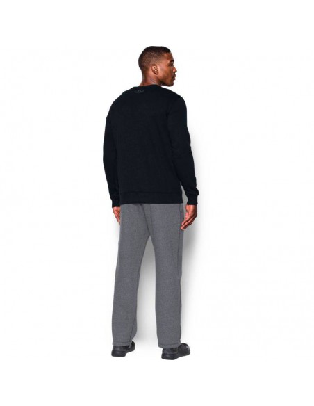 UNDER ARMOUR SUDADERA FLEECE RIVAL NEGRO HOMBRE