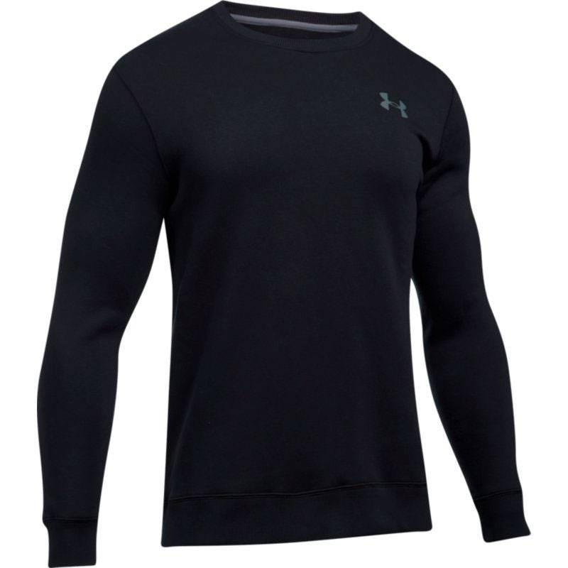 UNDER ARMOUR SUDADERA FLEECE RIVAL NEGRO HOMBRE