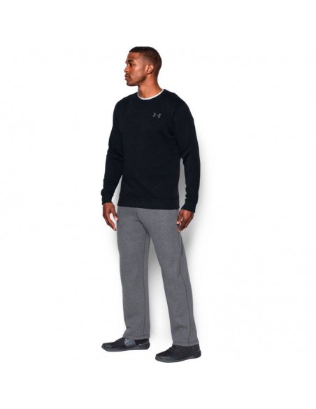 UNDER ARMOUR SUDADERA FLEECE RIVAL NEGRO HOMBRE