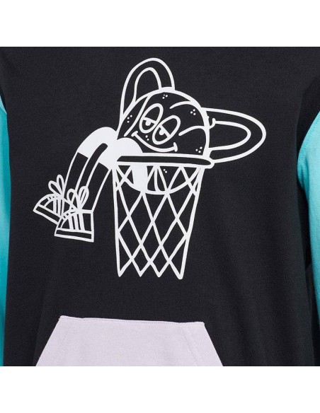 ADIDAS SUDADERA LIL STRIPE NEGRO JUNIOR