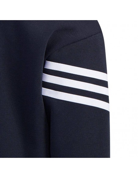 ADIDAS SUDADERA REDONDO GRAPHIC AZUL MARINO JUNIOR