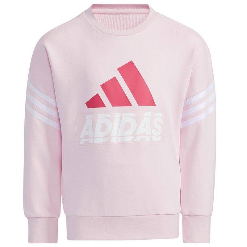 ADIDAS SUDADERA REDONDO GRAPHIC ROSA JUNIOR