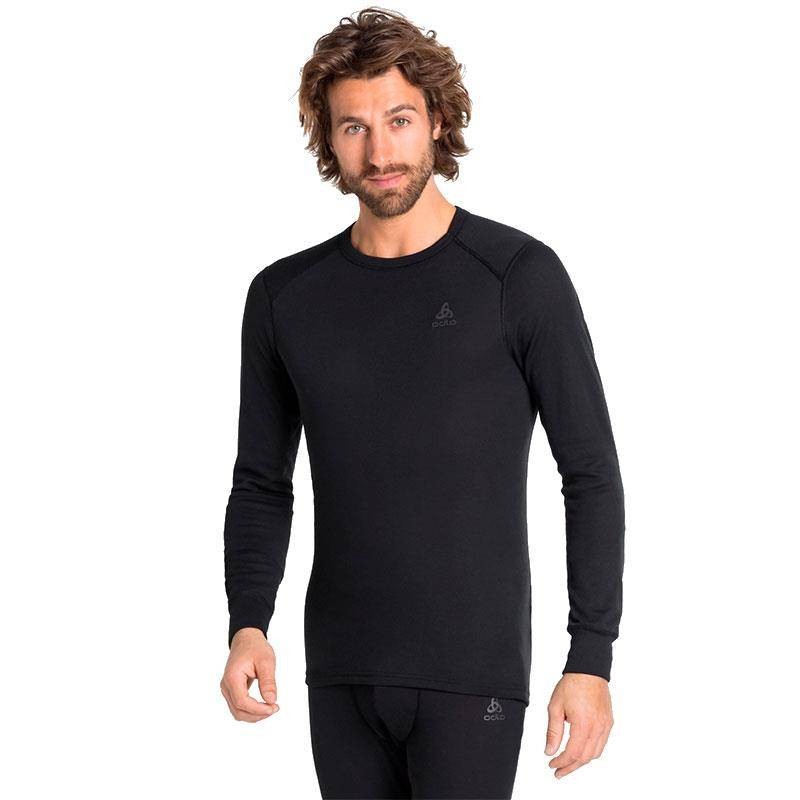 ODLO CAMISETA ACTIVE WARM ECO NEGRO HOMBRE