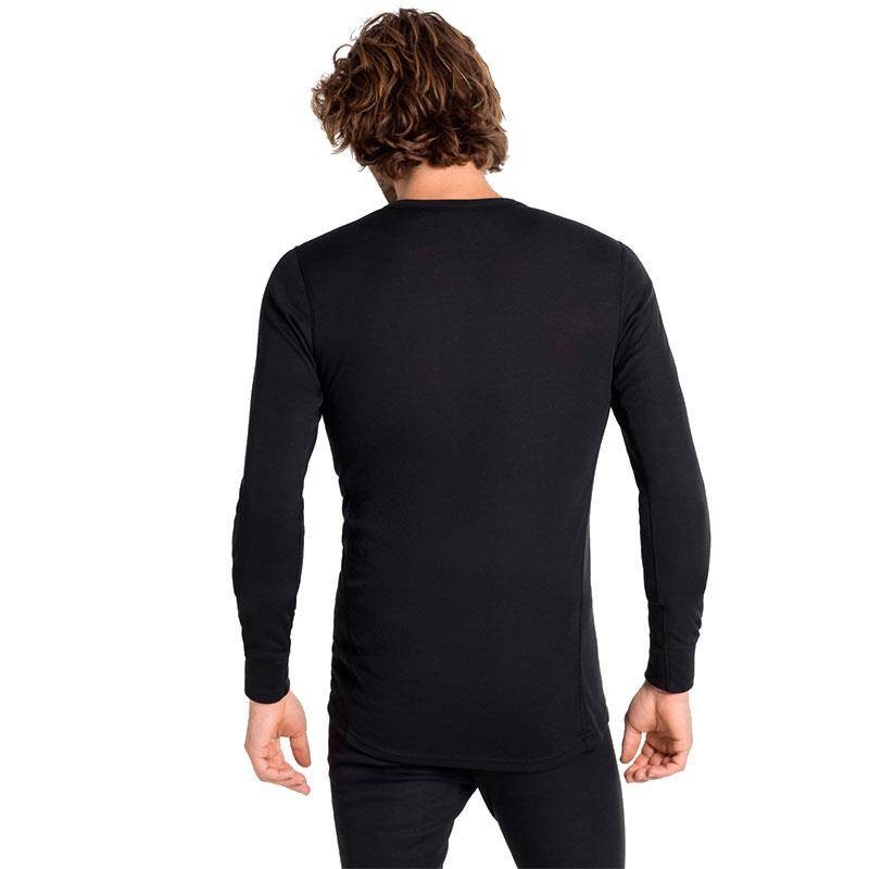 ODLO CAMISETA ACTIVE WARM ECO NEGRO HOMBRE 2
