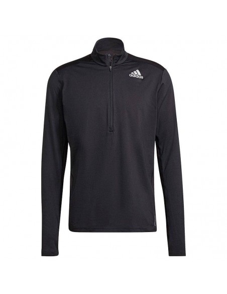 ADIDAS CAMISETA OWN THE RUN 1/2 ZIP NEGRO HOMBRE ADIDAS CAMISETA OWN THE RUN 1/2 ZIP NEGRO HOMBRE