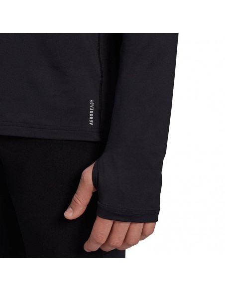 ADIDAS CAMISETA OWN THE RUN 1/2 ZIP NEGRO HOMBRE ADIDAS CAMISETA OWN THE RUN 1/2 ZIP NEGRO HOMBRE