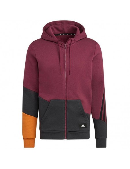 ADIDAS CHAQUETA COLORBLOCK GRANATE NEGRO HOMBRE ADIDAS CHAQUETA COLORBLOCK GRANATE NEGRO HOMBRE