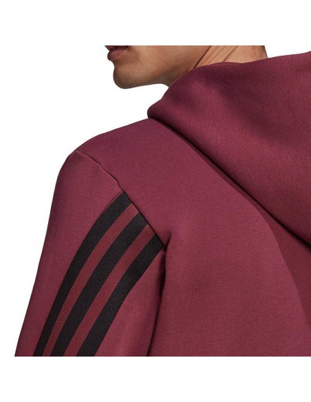 ADIDAS CHAQUETA COLORBLOCK GRANATE NEGRO HOMBRE ADIDAS CHAQUETA COLORBLOCK GRANATE NEGRO HOMBRE