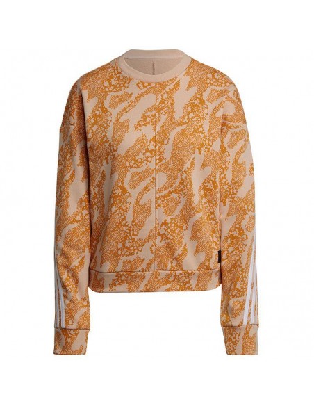 ADIDAS SUDADERA FUTURE ICONS NARANJA MUJER ADIDAS SUDADERA FUTURE ICONS NARANJA MUJER