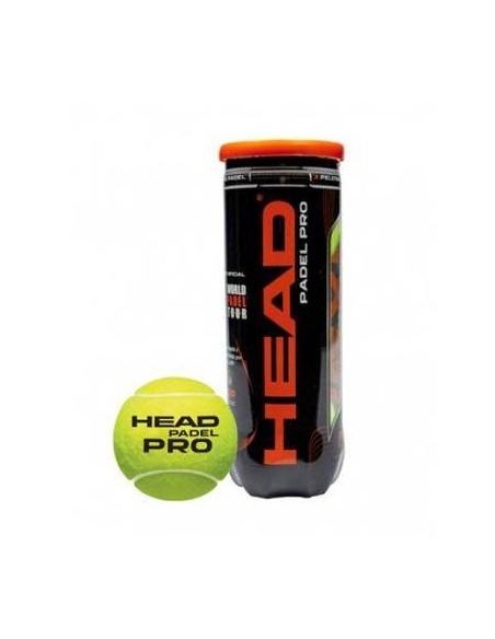 HEAD BOTE 3 BOLAS PADEL OFICIAL WPT