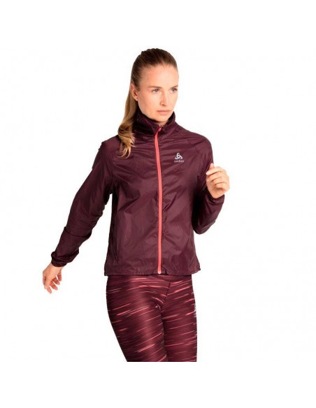 ODLO CHAQUETA ZEROWEIGHT GRANATE MUJER ODLO CHAQUETA ZEROWEIGHT GRANATE MUJER