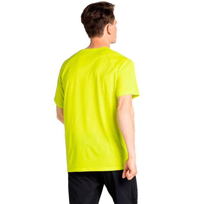ODLO CAMISETA ESSENTIAL PRINT AMARILLO HOMBRE 2