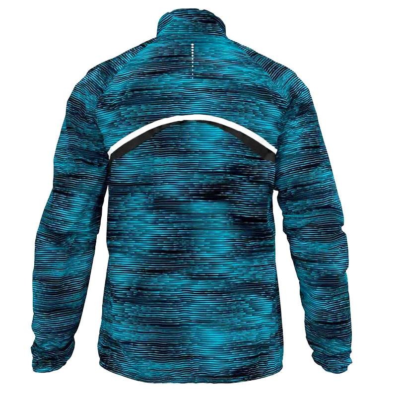 ODLO CHAQUETA ZEROWEIGHT AOP AZUL HOMBRE 2
