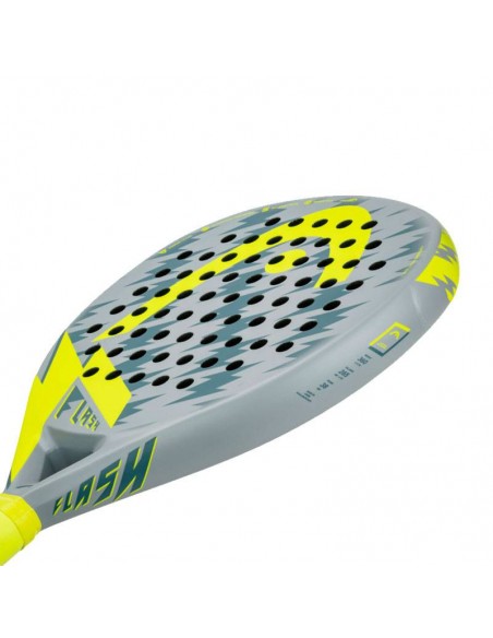 HEAD PALA DE PÁDEL FLASH GRIS AMARILLO HEAD PALA DE PÁDEL FLASH GRIS AMARILLO