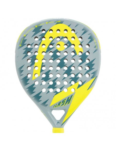 HEAD PALA DE PÁDEL FLASH GRIS AMARILLO HEAD PALA DE PÁDEL FLASH GRIS AMARILLO