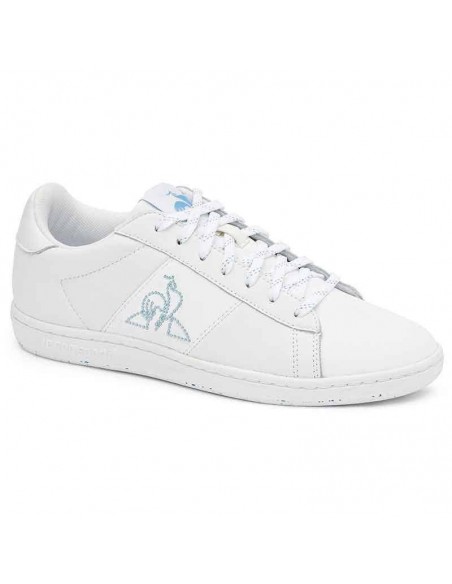 LE COQ SPORTIF COURTMATCH METALLIC BLANCO MUJER LE COQ SPORTIF COURTMATCH METALLIC BLANCO MUJER