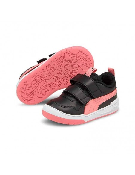 PUMA MULTIFLEX SL NEGRO ROSA INFANTIL PUMA MULTIFLEX SL NEGRO ROSA INFANTIL