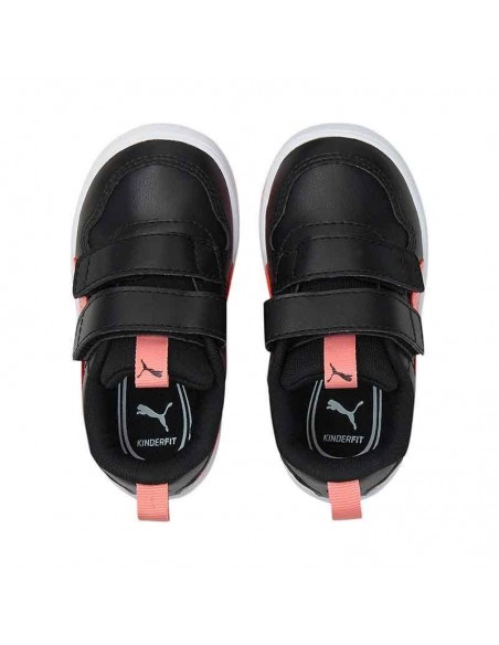 PUMA MULTIFLEX SL NEGRO ROSA INFANTIL PUMA MULTIFLEX SL NEGRO ROSA INFANTIL