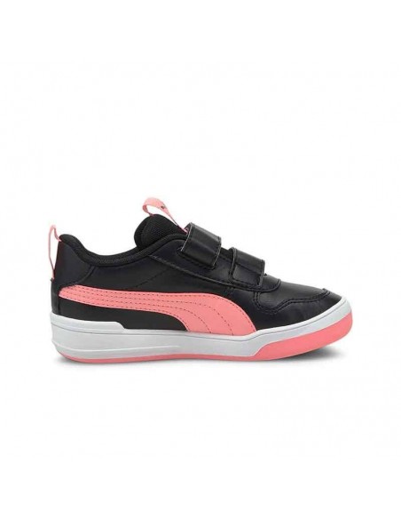 PUMA MULTIFLEX SL NEGRO ROSA NIÑA PUMA MULTIFLEX SL NEGRO ROSA NIÑA