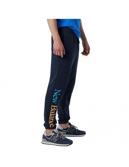 NEW BALANCE PANTALÓN ESSENTIALS CELEBRATE AZUL MARINO HOMBRE