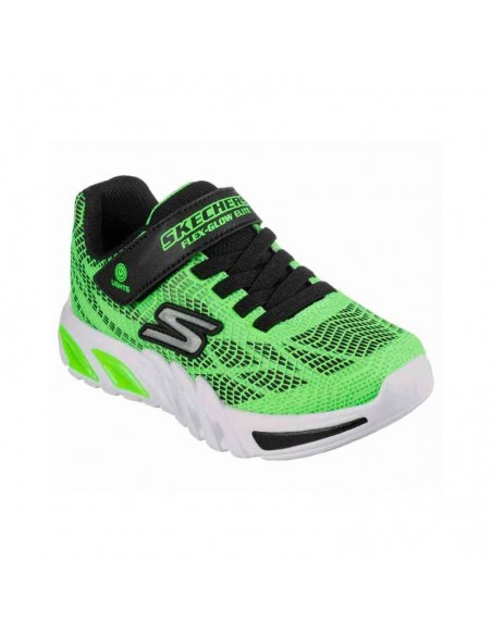 SKECHERS FLEX-GLOW ELITE VERDE NIÑO SKECHERS FLEX-GLOW ELITE VERDE NIÑO
