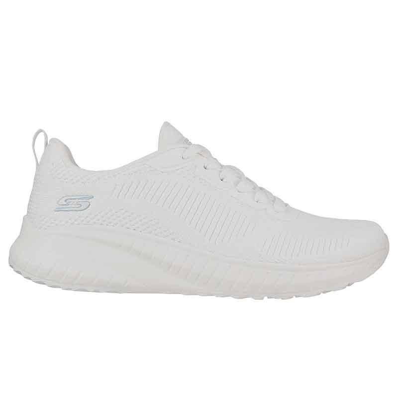 SKECHERS BOBS SQUAD CHAOS BLANCO MUJER