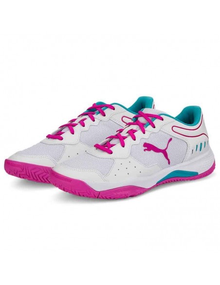 PUMA SOLARSMASH RCT BLANCO ROSA UNISEX