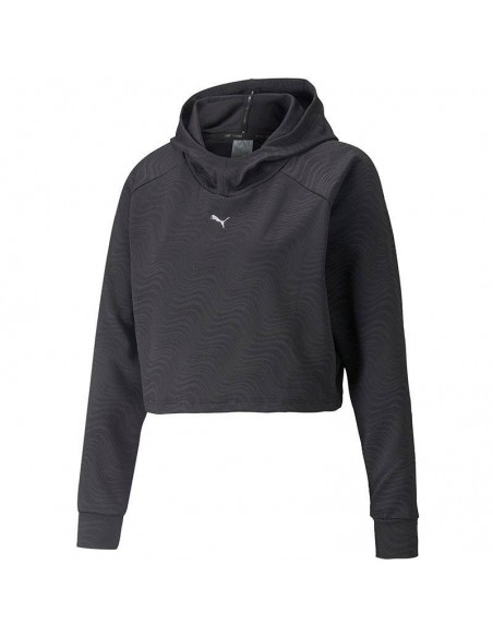 PUMA SUDADERA FLAWLESS NEGRO MUJER PUMA SUDADERA FLAWLESS NEGRO MUJER