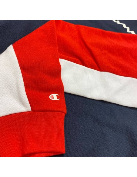 CHAMPION SUDADERA LEGACY BLOQUES AZUL MARINO HOMBRE CHAMPION SUDADERA LEGACY BLOQUES AZUL MARINO HOMBRE