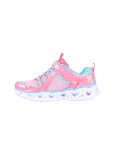 SKECHERS HEART LIGHTS RAINBOW LUX ROSA INFANTIL SKECHERS HEART LIGHTS RAINBOW LUX ROSA INFANTIL