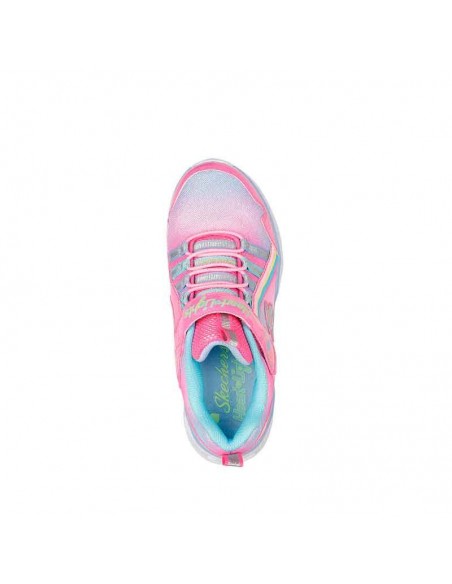 SKECHERS HEART LIGHTS RAINBOW LUX ROSA INFANTIL SKECHERS HEART LIGHTS RAINBOW LUX ROSA INFANTIL